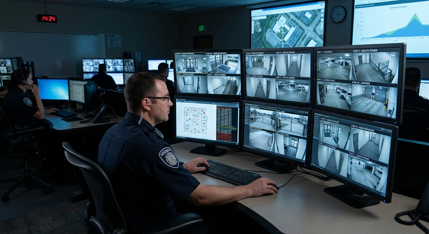 VSS live camera monitoring operations